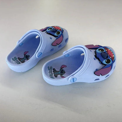 Disney Stitch-Inspired Preppy Crocs – Cute & Casual Fashion Clogs for Everyday Summer Fun | Lightweight, Trendy & Giftable for All Ages!